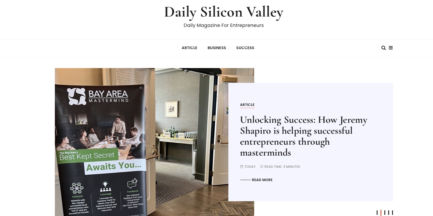 Daily Silicon Valley Cover