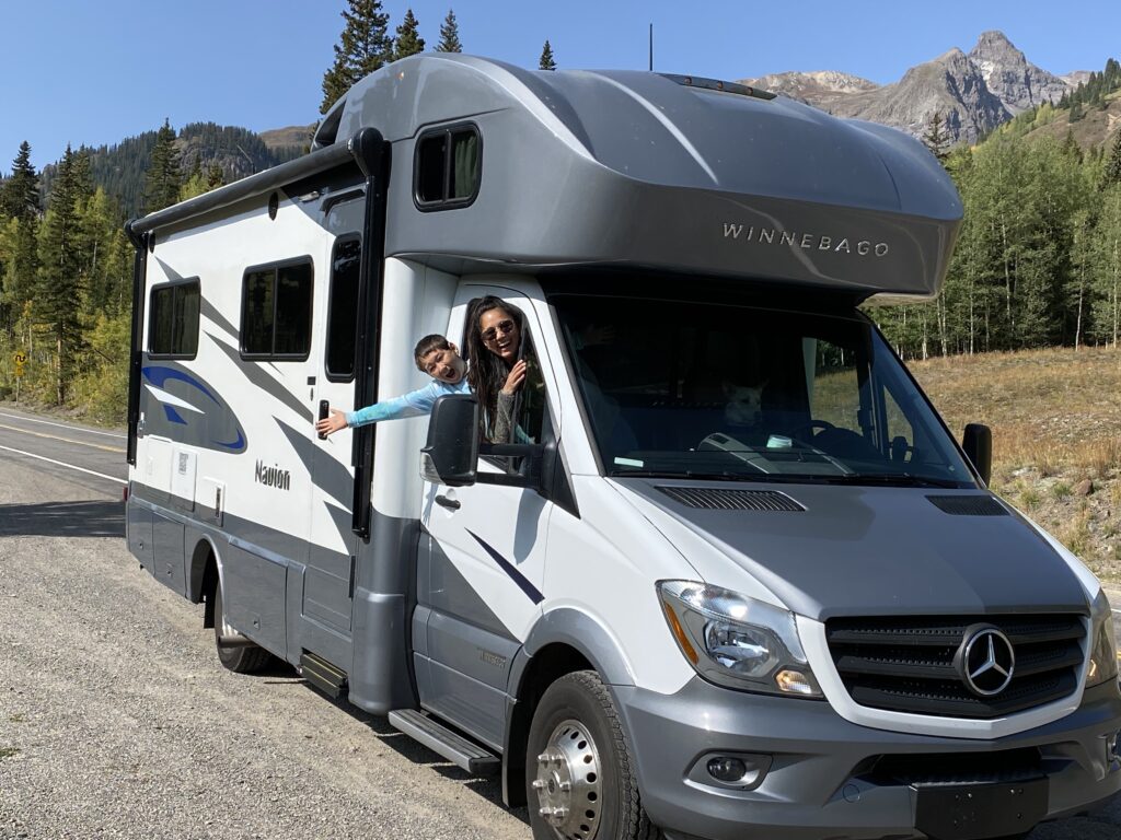 Ryan Crownholm RVing with his family