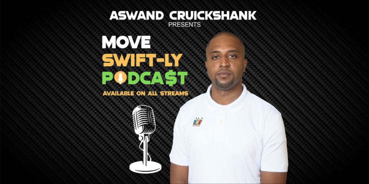 Aswand Cruickshank host of Move Swiftly: Educating Business Owners on Innovative Teamwork Podcast